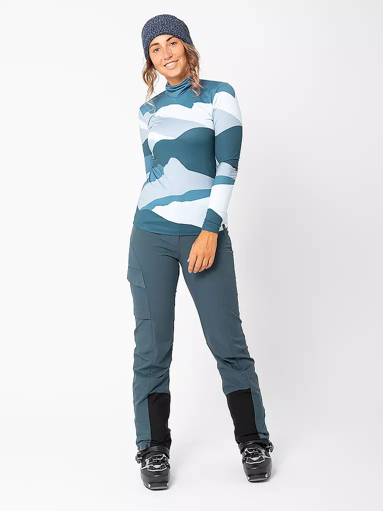 LAMUNT | Pantaloni da sci alpinismo da donna Constanze DST | Blu