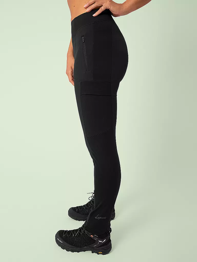 LAMUNT | Pantaloni da trekking da donna Katharina Light Stretch | Nero