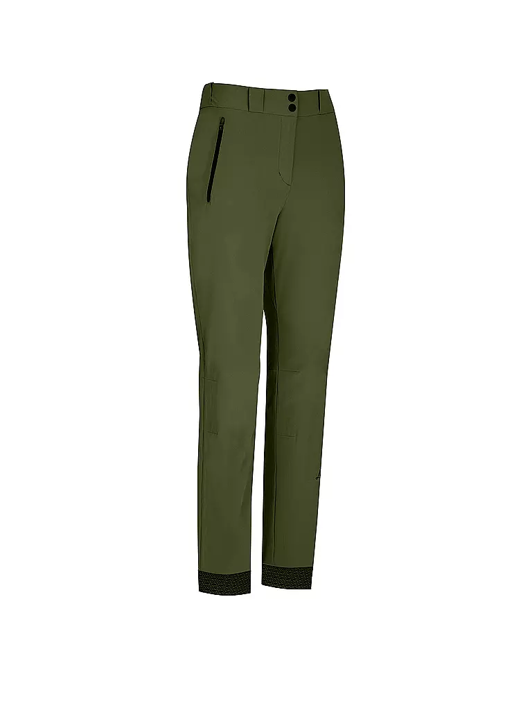 LAMUNT | Pantaloni da trekking da donna SERENA LIGHT MOUNTAIN | Verde scuro