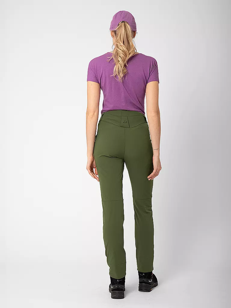 LAMUNT | Pantaloni da trekking da donna SERENA LIGHT MOUNTAIN | Verde scuro