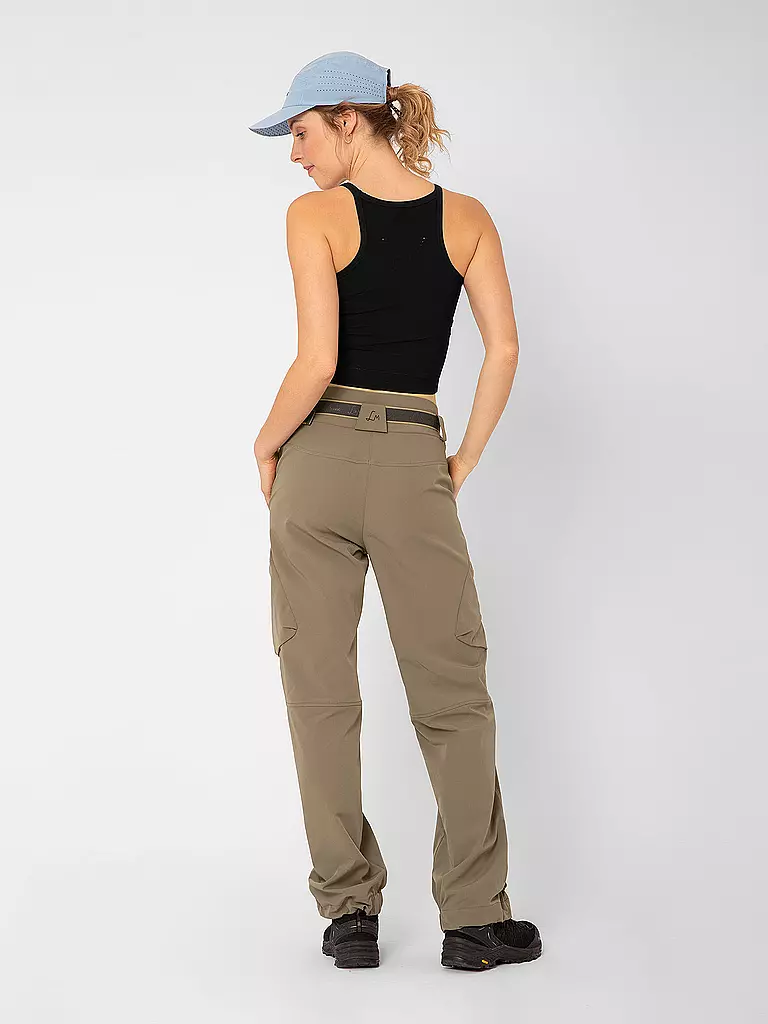 LAMUNT | Pantaloni da trekking da donna Serena Mnt Travel | Marrone chiaro