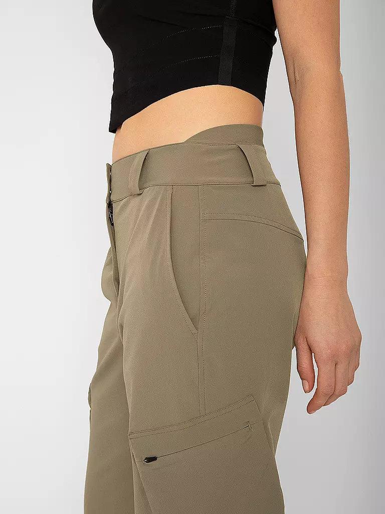 LAMUNT | Pantaloni da trekking da donna Serena Mnt Travel | Marrone chiaro