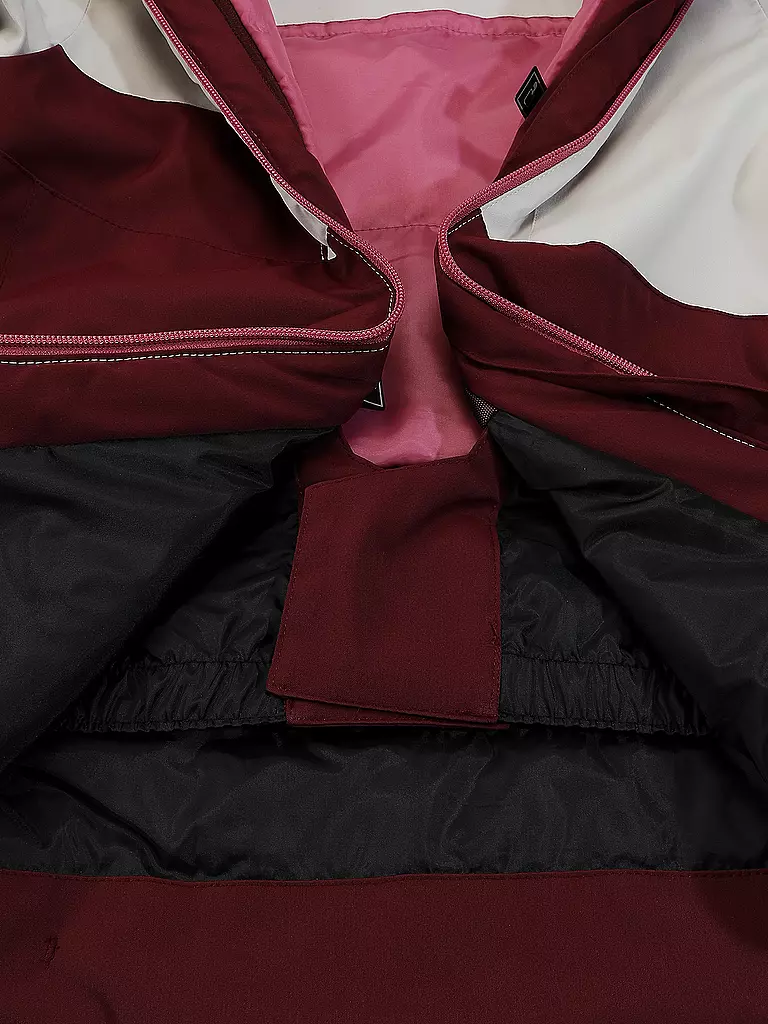 LARIX | Kinder Skijacke | Rosso scuro