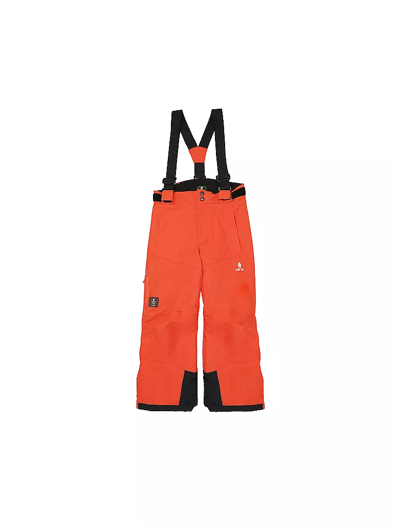 LARIX | Pantaloni da sci per bambini | Arancione