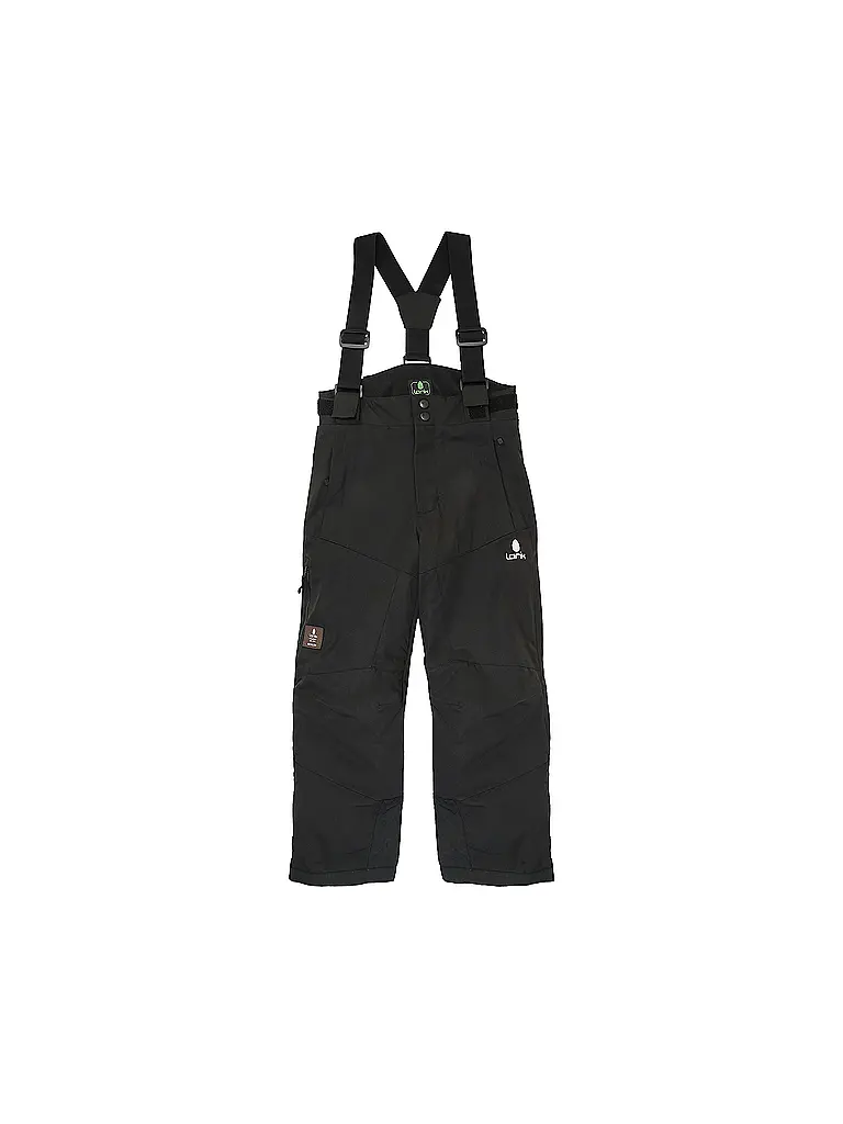 LARIX | Pantaloni da sci per bambini | Nero