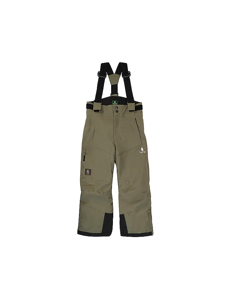 LARIX | Pantaloni da sci per bambini | Oliva