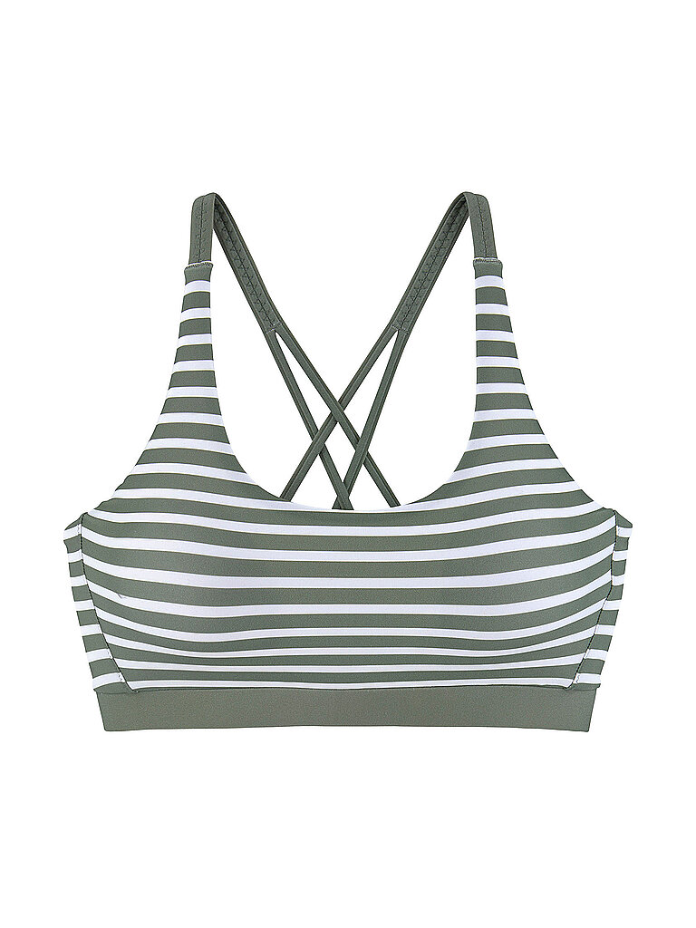 Top bikini da donna oliva 44