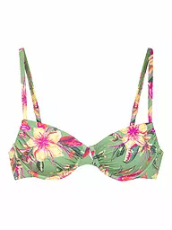 LASCANA | Top bikini da donna | Verde chiaro