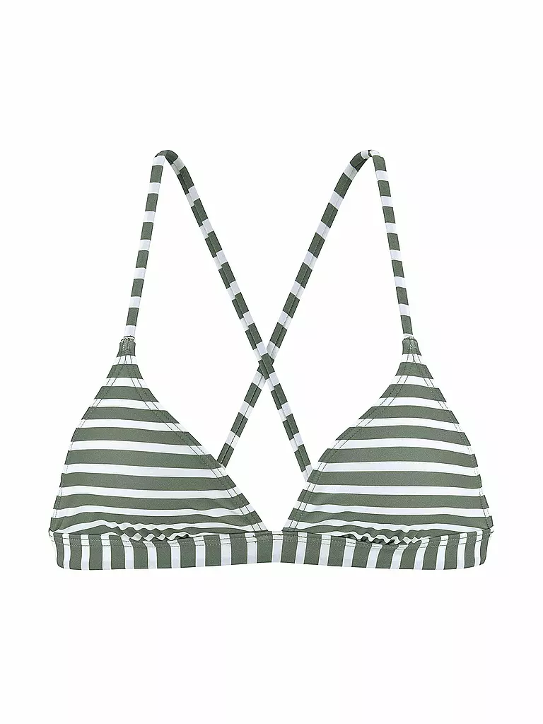 LASCANA | Top bikini da donna | Oliva