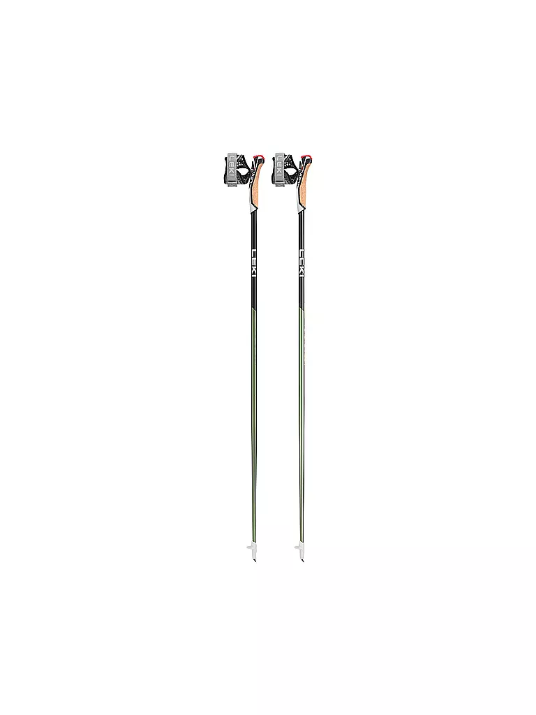 LEKI | Bastoncini da Nordic Walking Flash Carbon | Nero