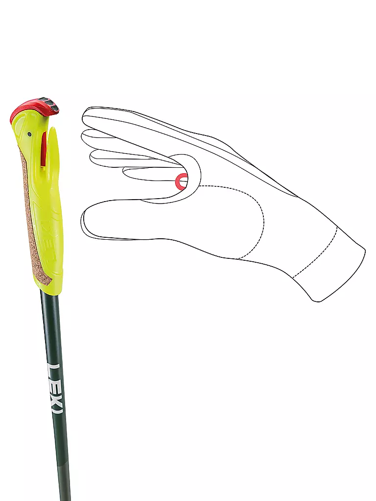 LEKI | Bastoncini da Nordic Walking per bambini Walker XS |