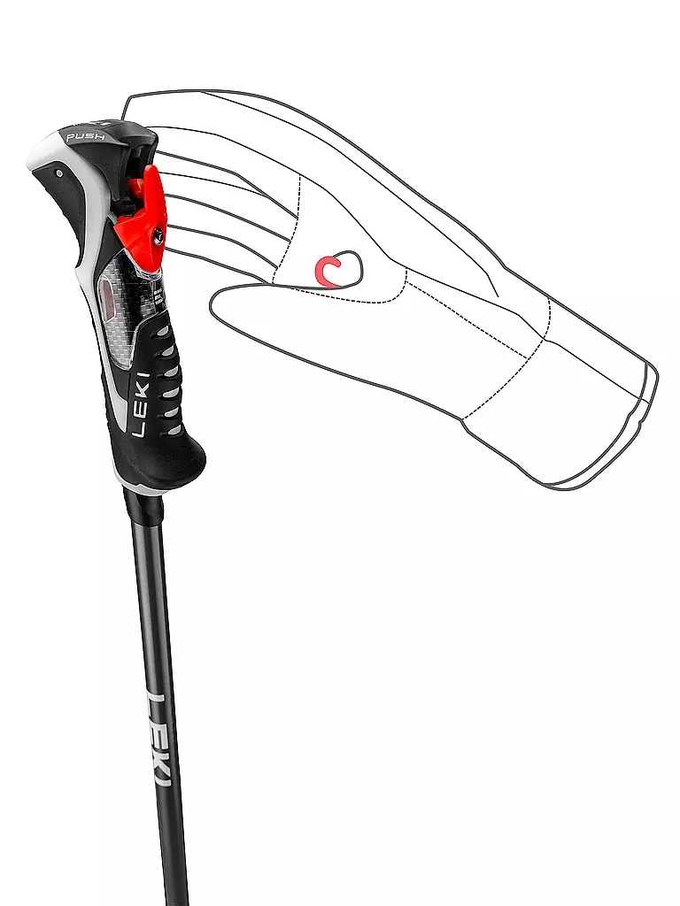 LEKI | Bastoncini da sci Carbon 14 3D | 