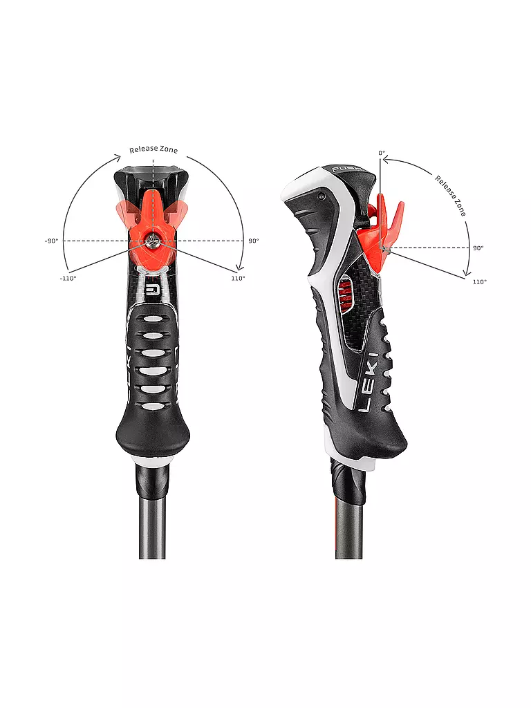 LEKI | Bastoncini da sci Carbon 14 3D | 