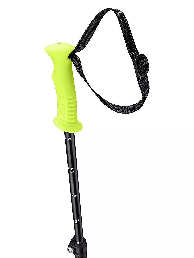 LEKI | Bastoncini da sci per bambini Rider Vario | Nero