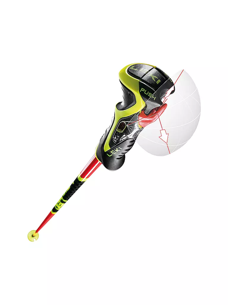 LEKI | Bastoncini da sci WCR SL 3D | Rosso