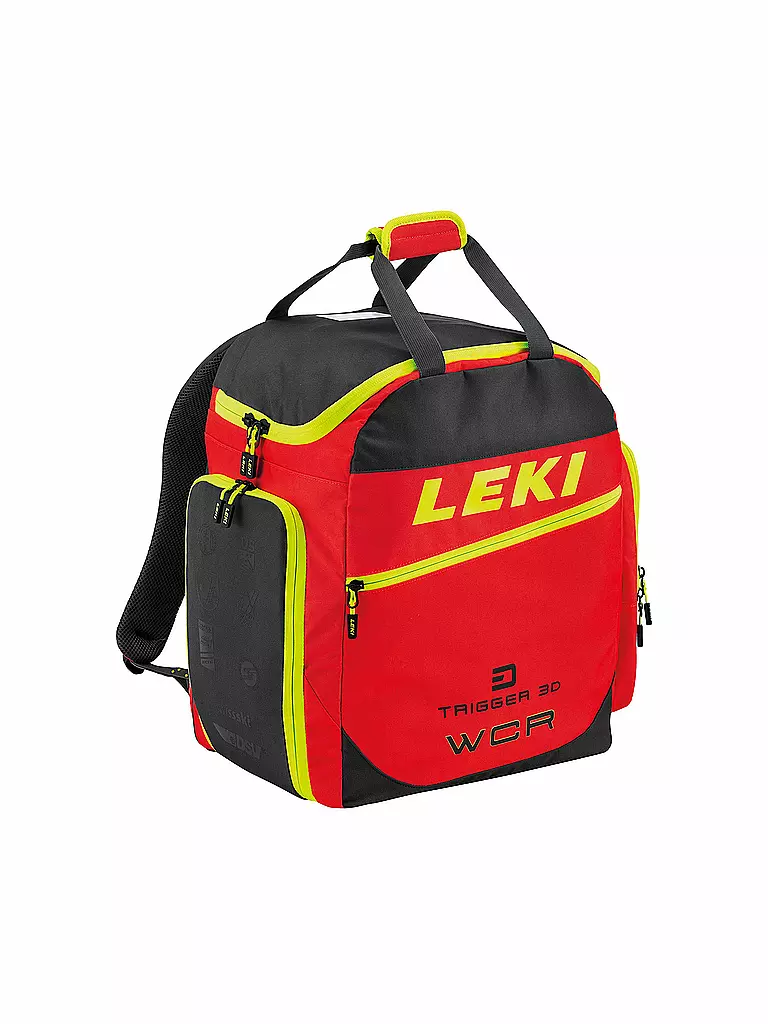 LEKI | Borsa per scarponi da sci Skiboot Bag WCR 60L | Rosso