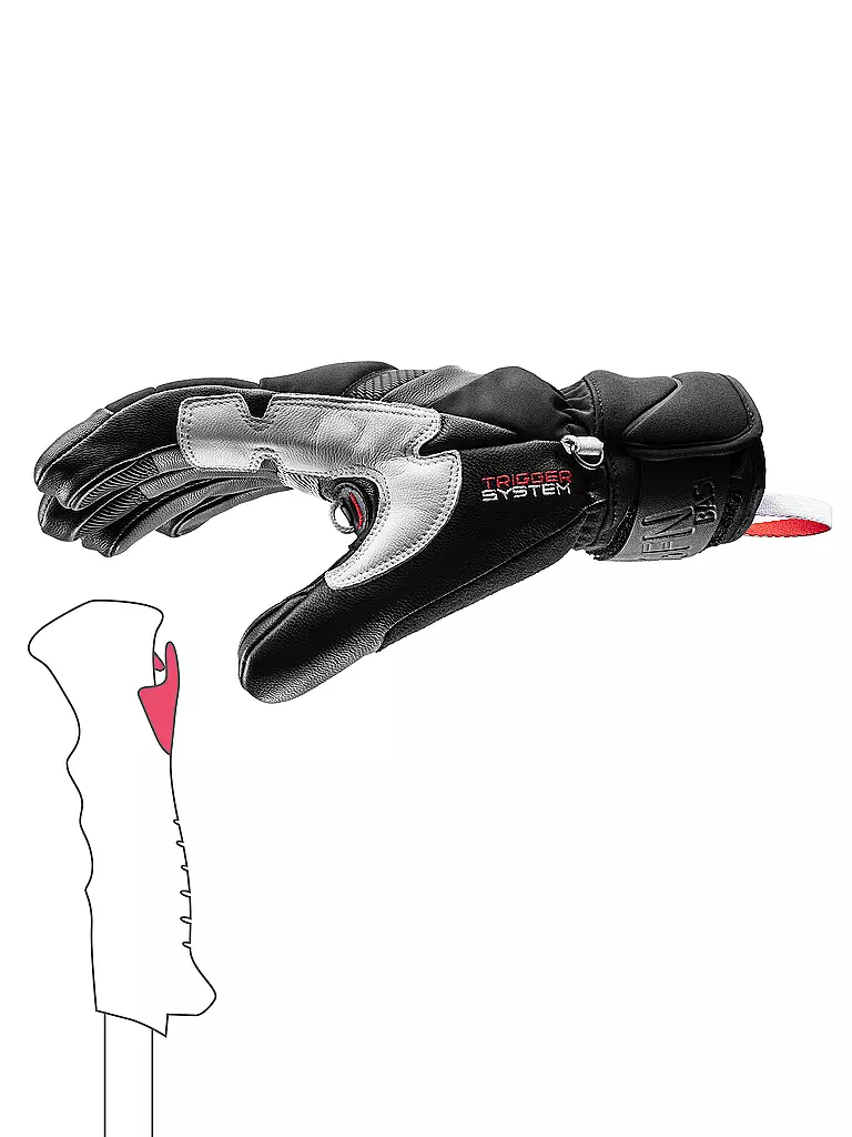 LEKI | Guanti da sci da uomo Griffin Base 3D |