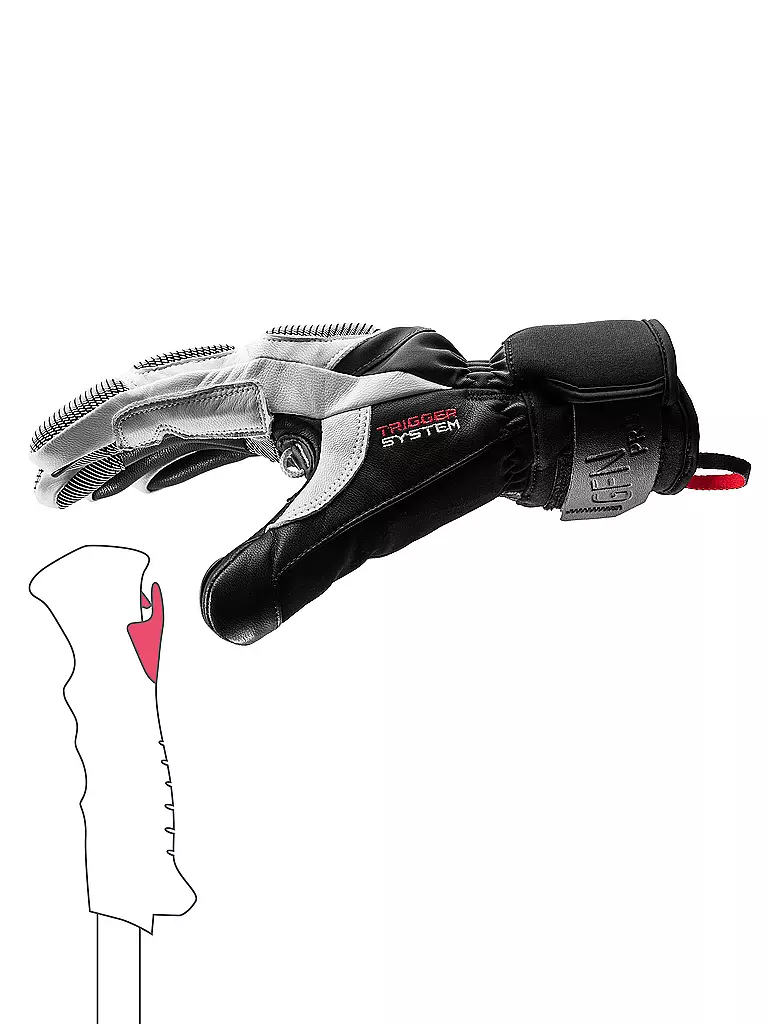 LEKI | Guanti da sci da uomo Griffin Pro 3D |