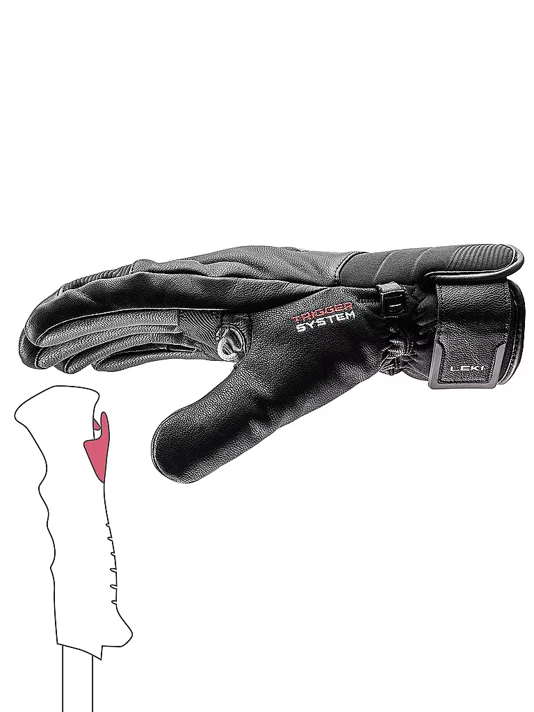 LEKI | Guanti da sci da uomo Phoenix 3D |