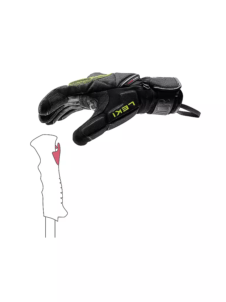 LEKI | Guanti da sci da uomo WCR Coach 3D |