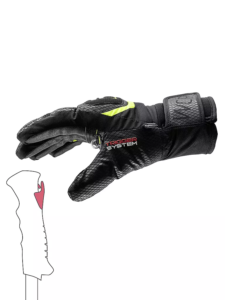 LEKI | Guanti da sci per bambini WCR Team 3D Junior |