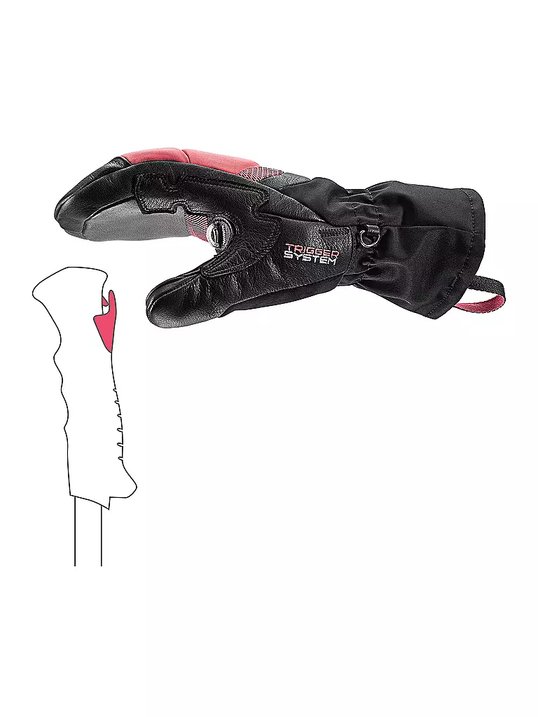 LEKI | Muffole da sci da donna Griffin Base 3D |