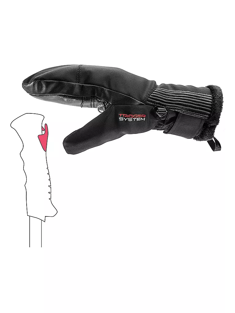 LEKI | Muffole da sci da donna Vallarta 3D |