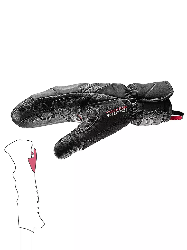 LEKI | Muffole da sci da uomo Griffin Base |