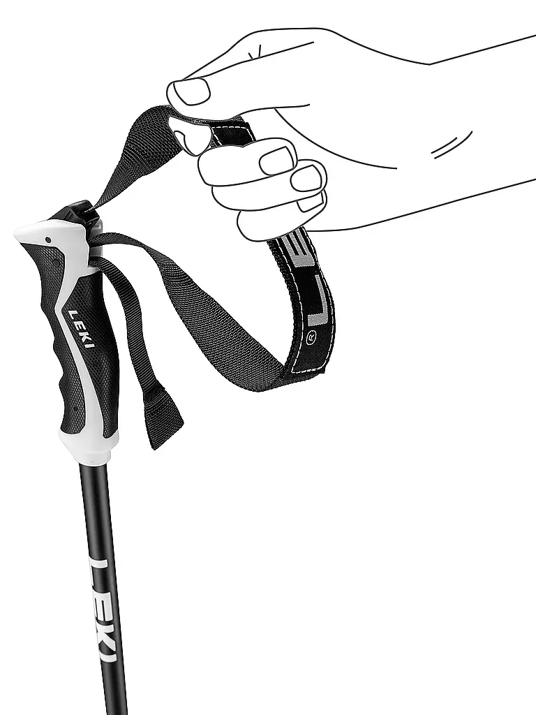 LEKI | Skistöcke Neolite | Nero
