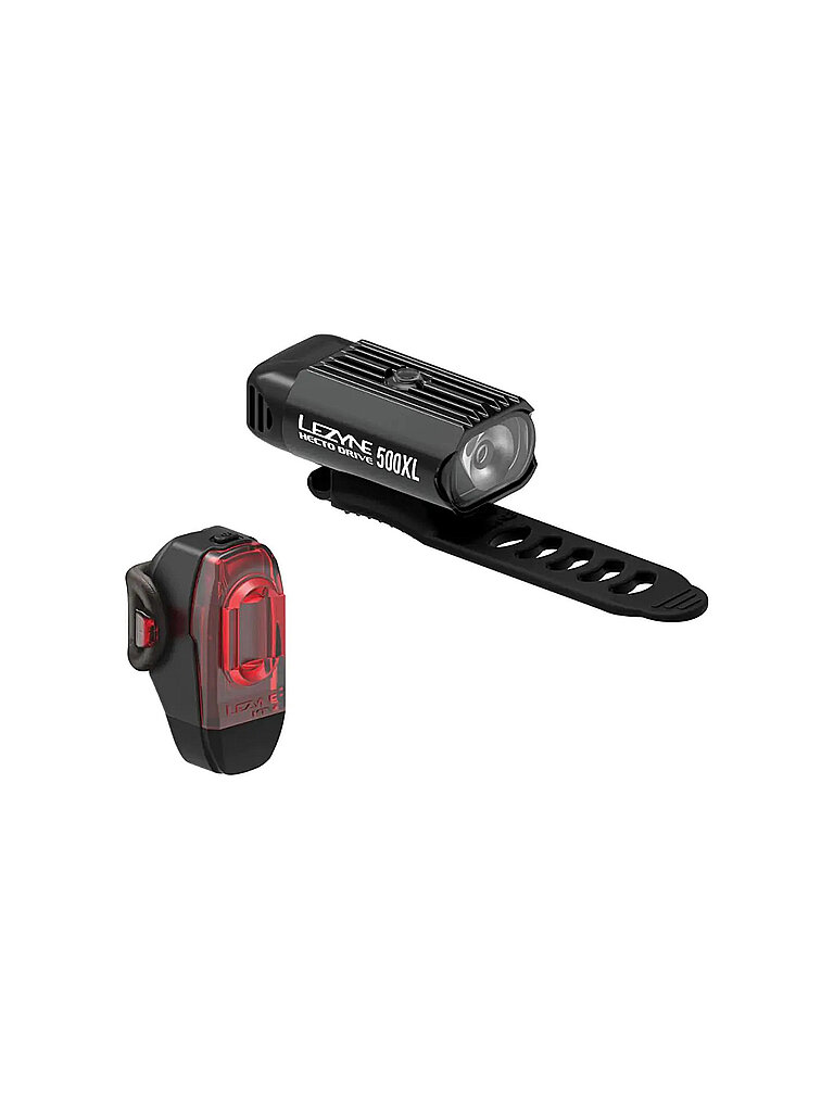 Set di illuminazione per bici Hecto Drive 500XL / KTV+ nero