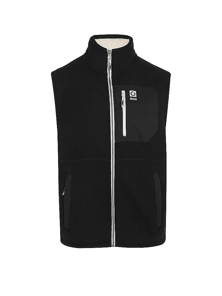 LPO | Gilet in pile da uomo Ravin | Nero