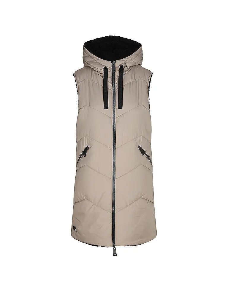 LPO | Gilet reversibile da donna Mascho | Marrone