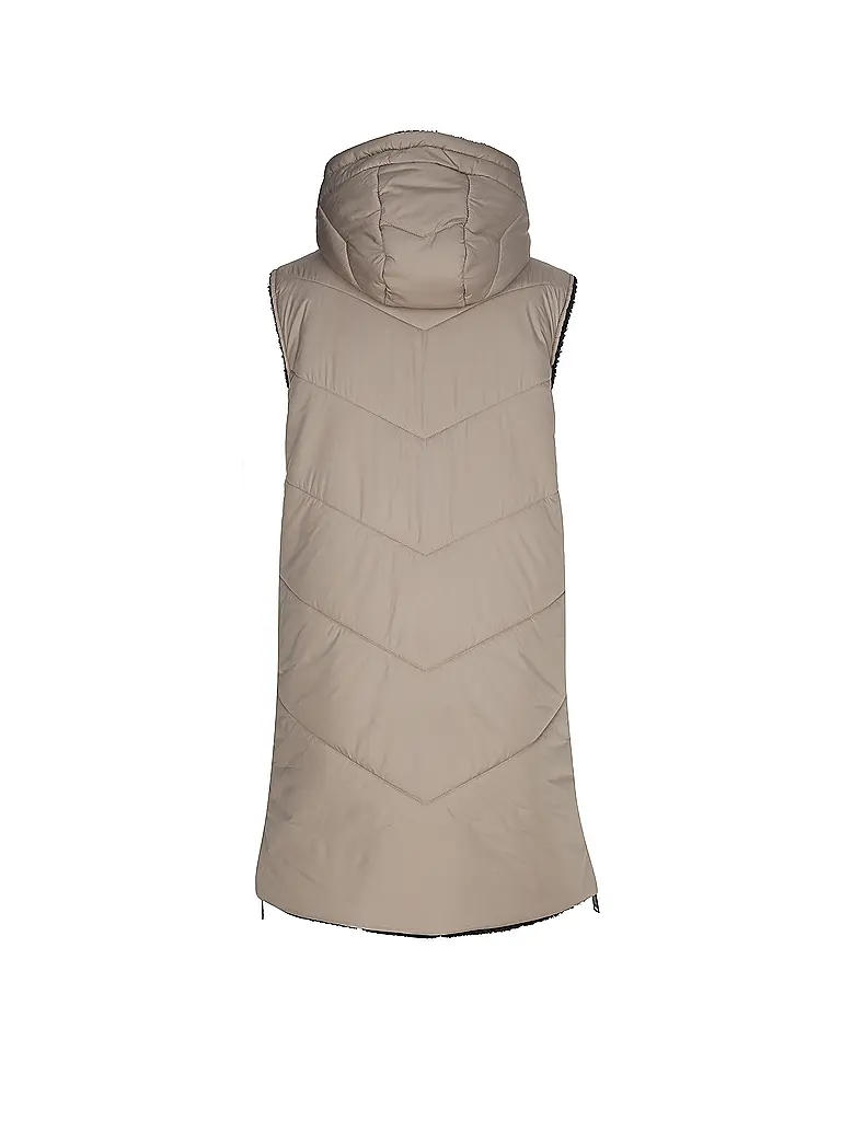 LPO | Gilet reversibile da donna Mascho | Marrone