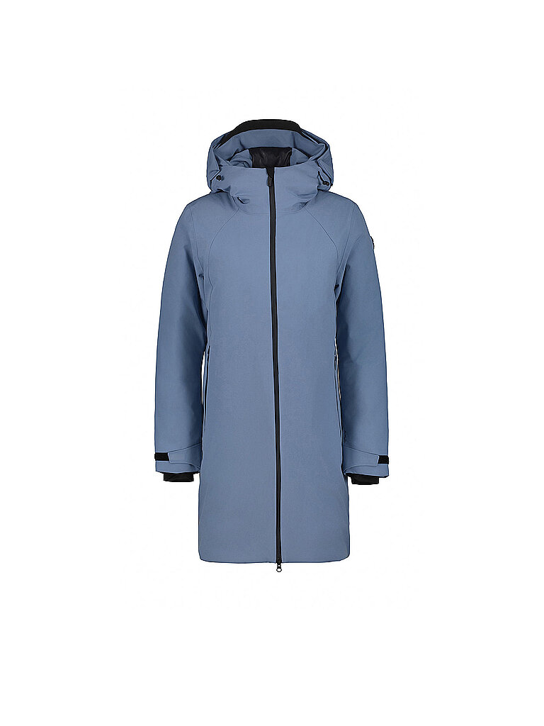 Parka da donna Kemi con cappuccio blu L