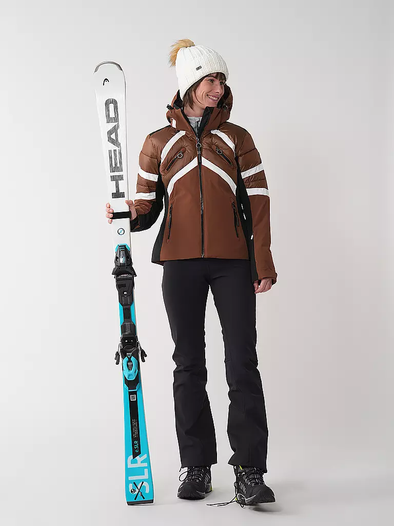 LUHTA | Giacca da sci da donna Kaamanen | Marrone