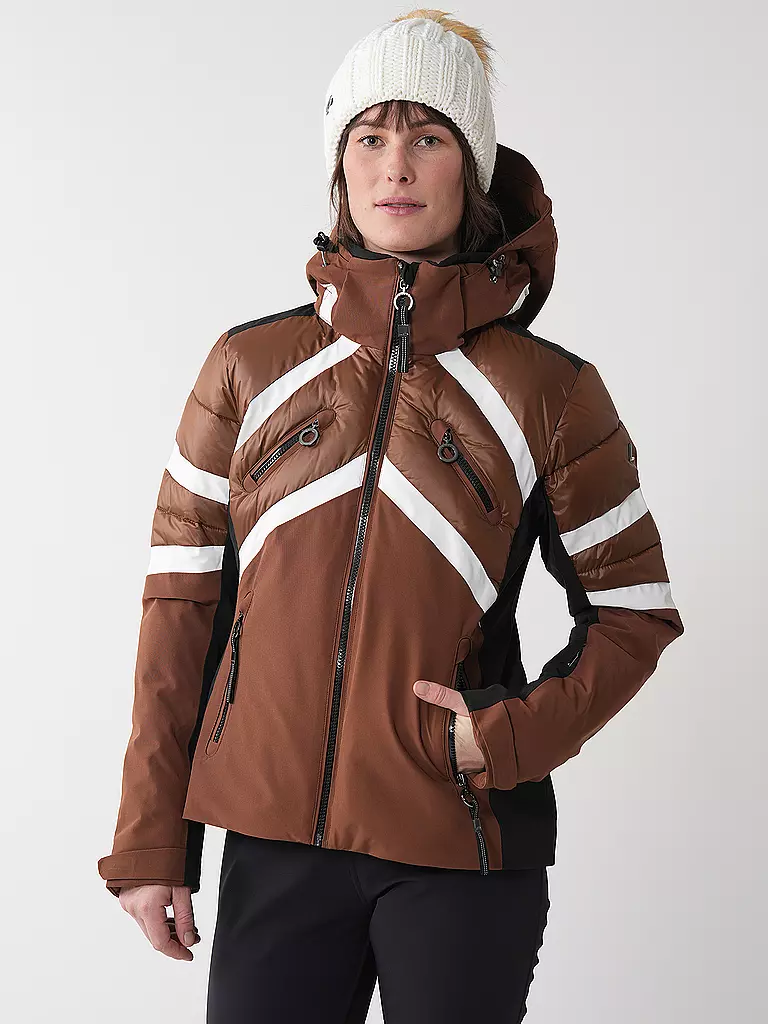 LUHTA | Giacca da sci da donna Kaamanen | Marrone