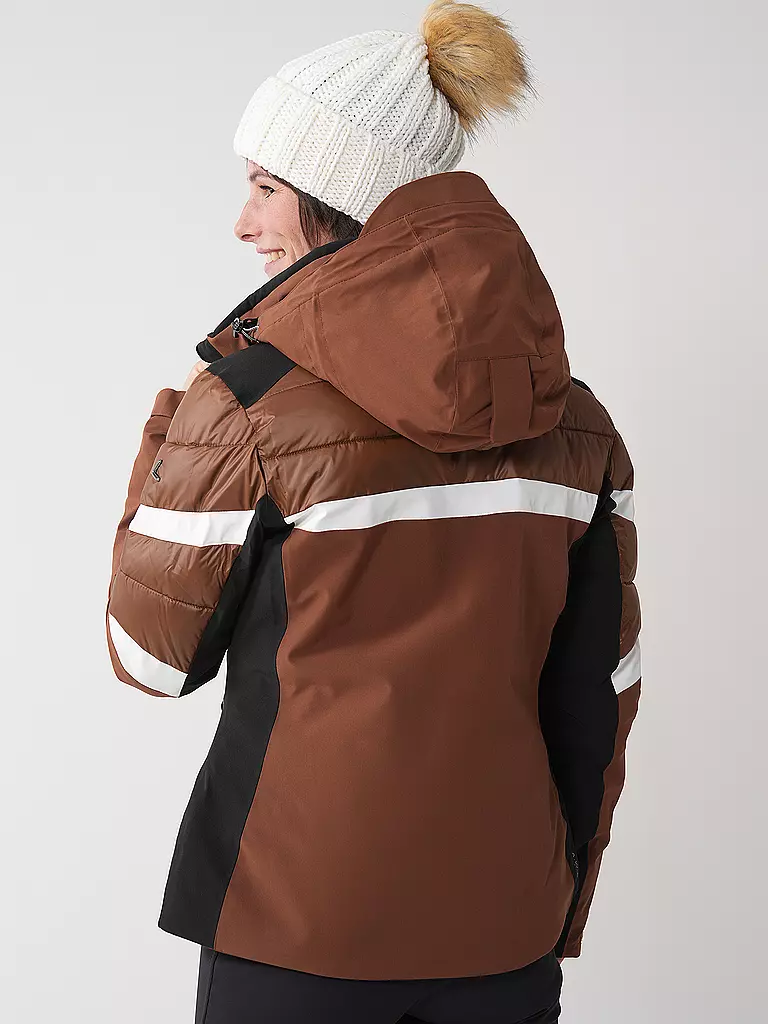 LUHTA | Giacca da sci da donna Kaamanen | Marrone