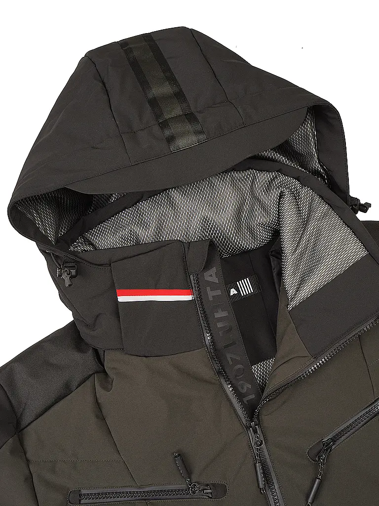 LUHTA | Giacca da sci da uomo Kaldoaivi con cappuccio | Oliva