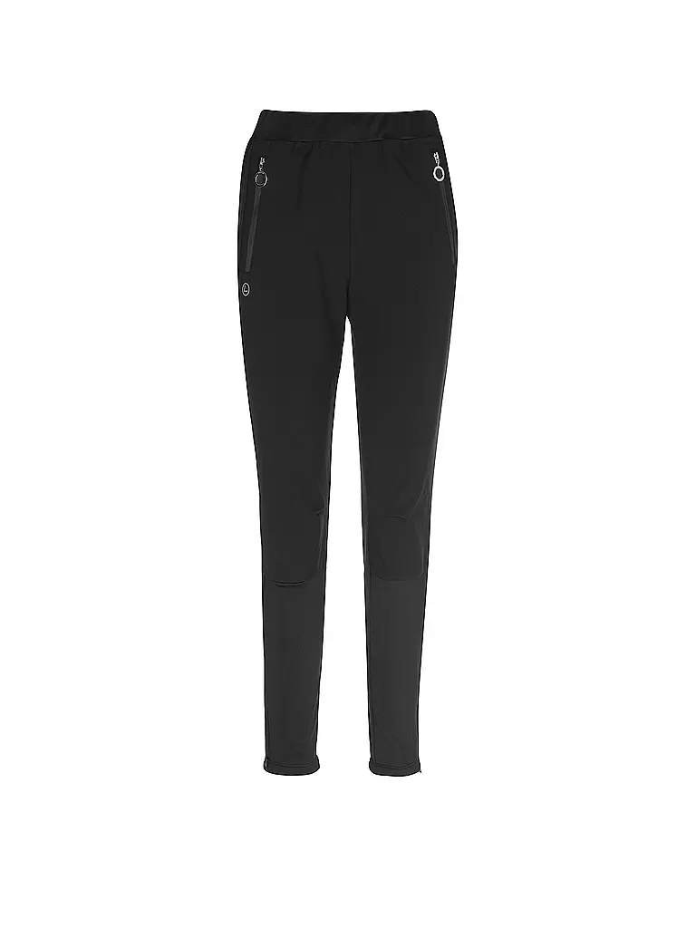 LUHTA | Pantaloni da trekking softshell da donna Alitalo | Nero
