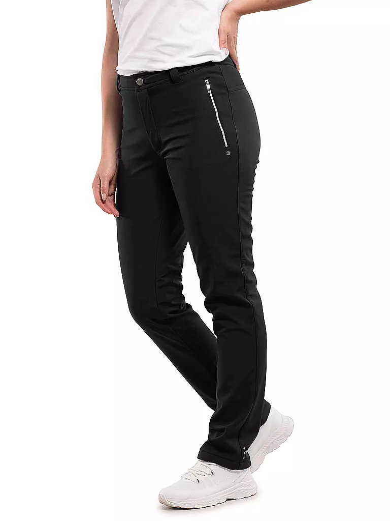LUHTA | Pantaloni softshell da donna Erottaja | Nero
