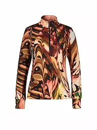 LUHTA | Zipshirt funzionale da donna Kivisalmi | Multicolore