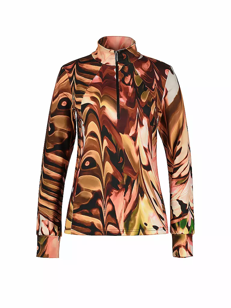 LUHTA | Zipshirt funzionale da donna Kivisalmi | Multicolore