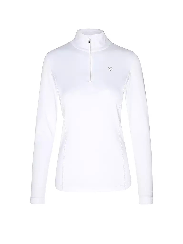 LUHTA | Zipshirt intimo da donna Hailuoto | Bianco