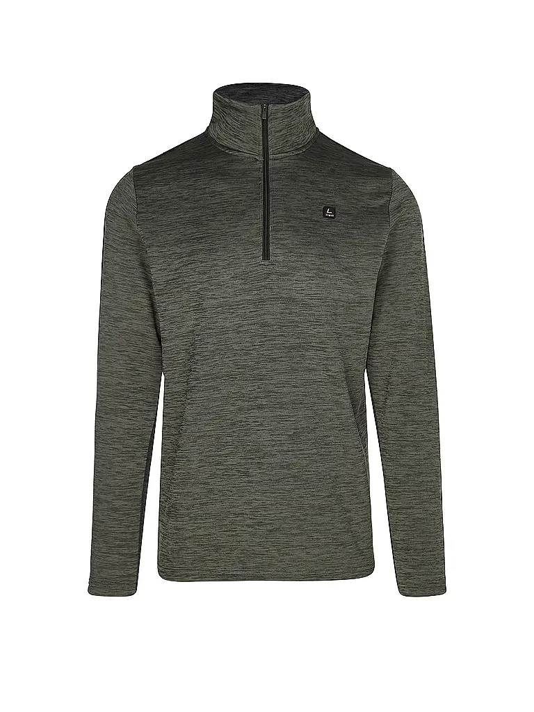 LUHTA | Zipshirt intimo da uomo Hammastunturi | Oliva