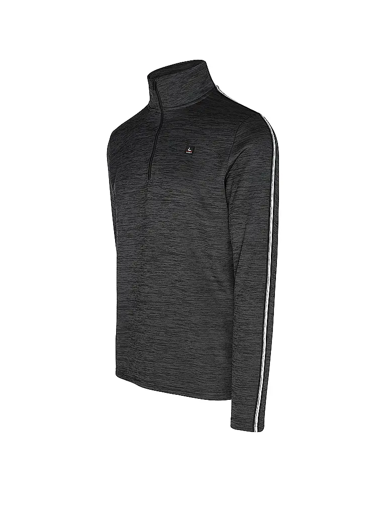 LUHTA | Zipshirt intimo da uomo Hammastunturi | Nero