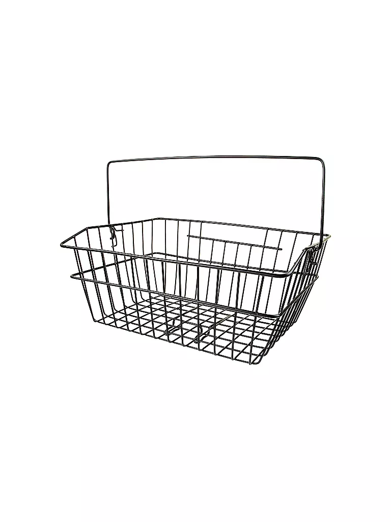 M-PROLINE | Cesto per bici per portapacchi | Nero