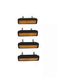 M-PROLINE | Riflettori per pedali, 4 pz. | Nero