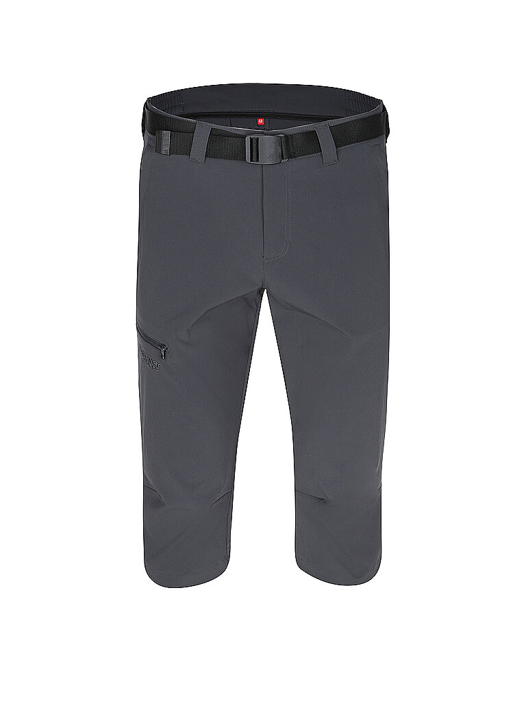 Pantaloncini da trekking 3/4 da uomo Jennisei grigio 60