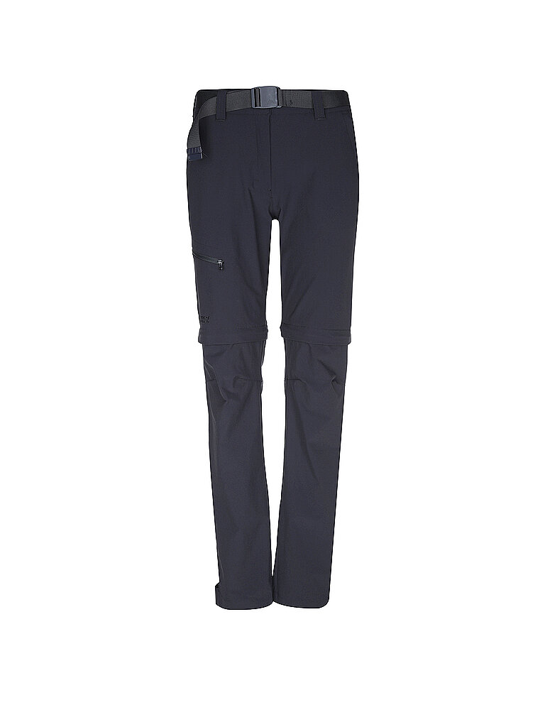 Pantaloni da trekking ZippOff da donna Nata blu 48 (kurz)