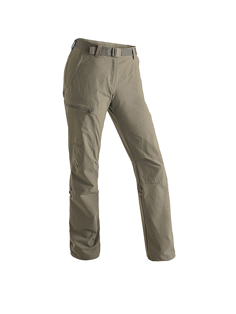 Pantaloni da trekking da donna Lulaka Roll Up beige 44